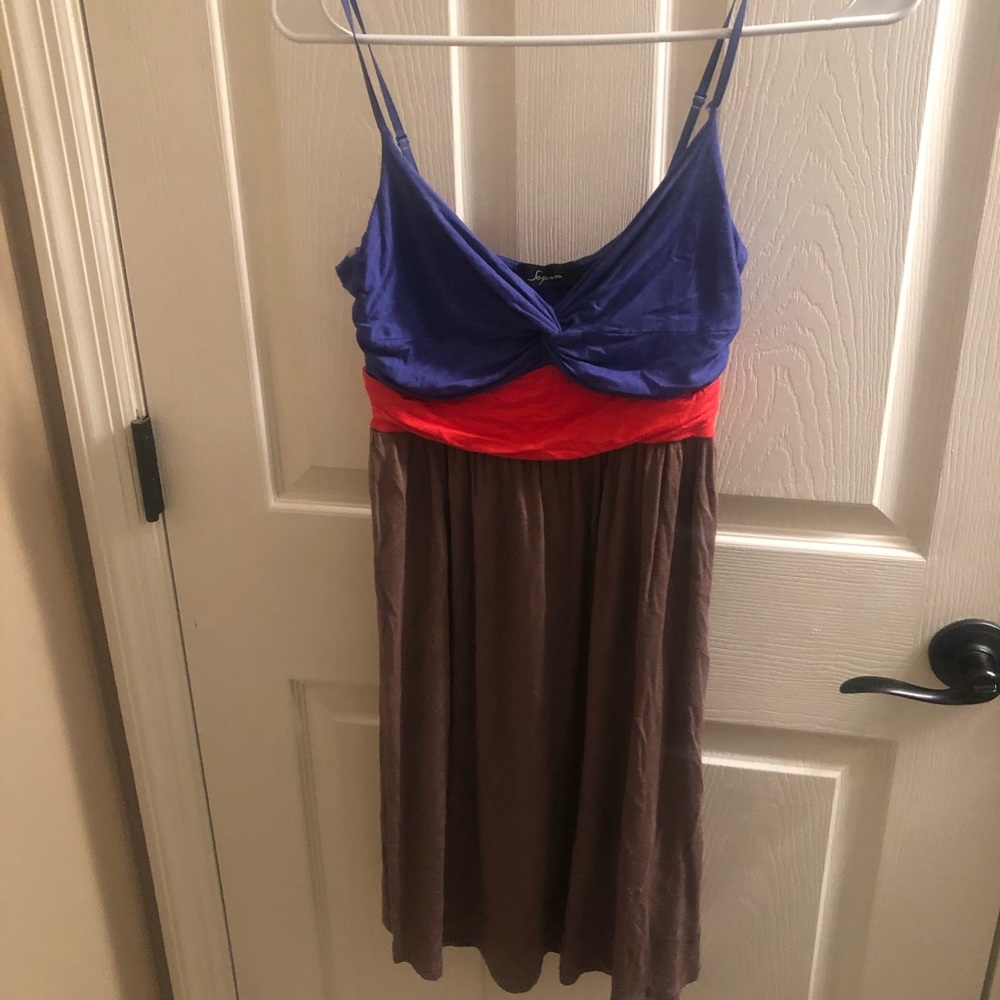 Color block dress